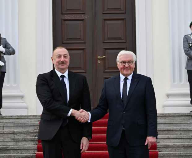 В Берлине состоялась встреча президентов Азербайджана и Германии один на один - ФОТО