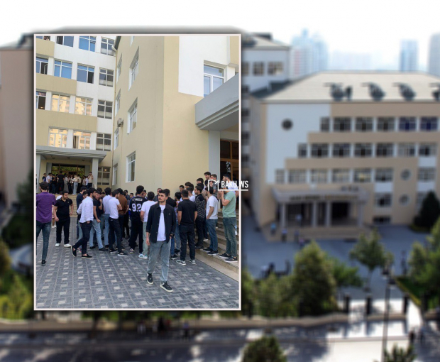 Студентов не пустили на занятия из-за бороды в Бакинском университете бизнеса - ФОТО