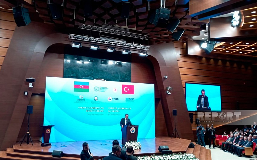 В Анкаре состоялся Турецко-азербайджанский бизнес-форум - ОБНОВЛЕНО + ФОТО