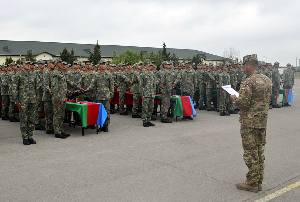 В армии Азербайджана состоялись церемонии принесения присяги - ФОТО/ВИДЕО