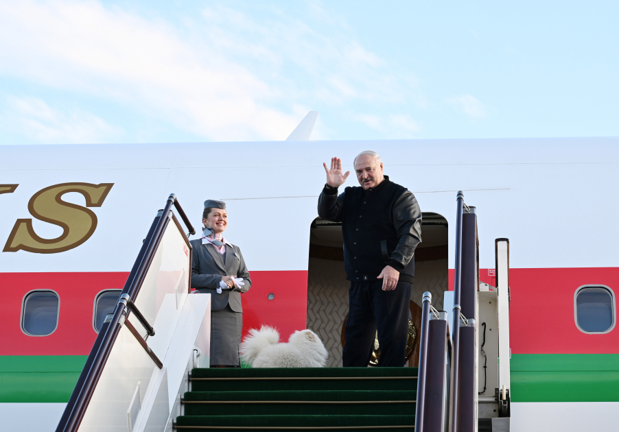 Завершился государственный визит президента Беларуси в Азербайджан - ФОТО