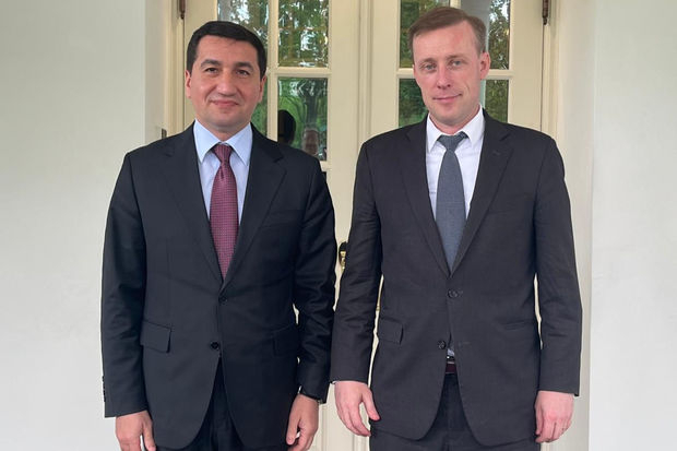 Хикмет Гаджиев встретился с помощником президента США Джейком Салливаном - ФОТО