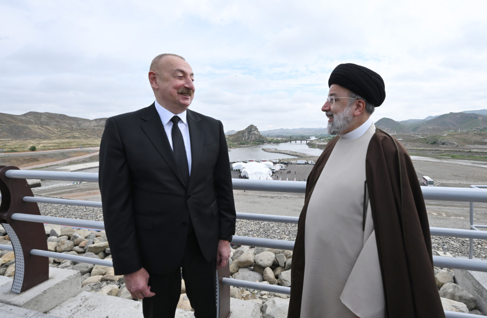 На азербайджано-иранской границе состоялась встреча Ильхама Алиева и Сейеда Ибрахима Раиси - ОБНОВЛЕНО-2 - ФОТО