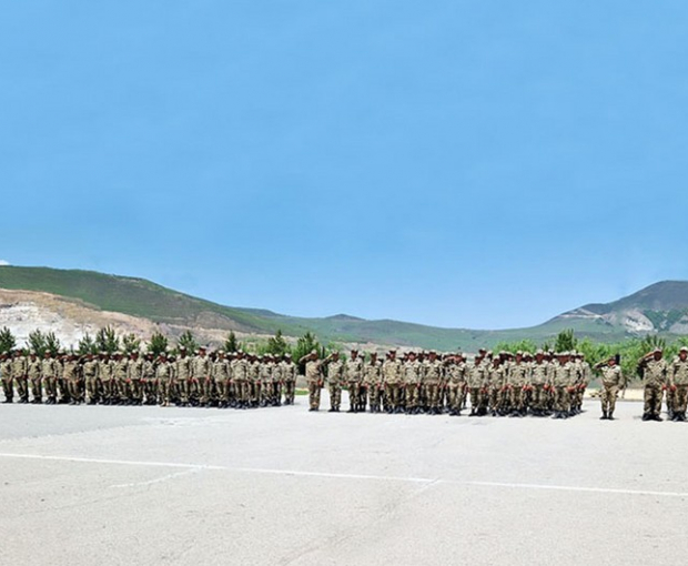 В армии Азербайджана начались очередные учебные сборы с военнообязанными