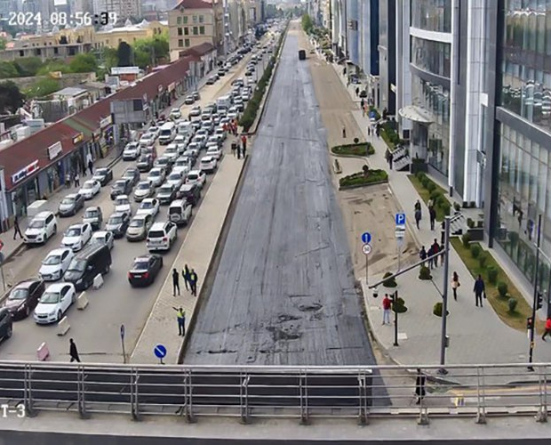ВНИМАНИЕ! Проезд по одной из центральных улиц Баку будет закрыт
