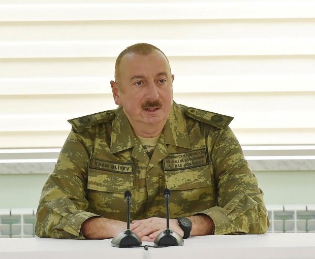 Ильхам Алиев: Мы никогда не хотели войны, не хотим ее и сегодня