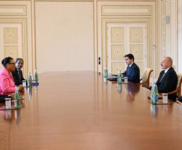 Президент Ильхам Алиев принял генерального секретаря Содружества наций - ОБНОВЛЕНО - ФОТО