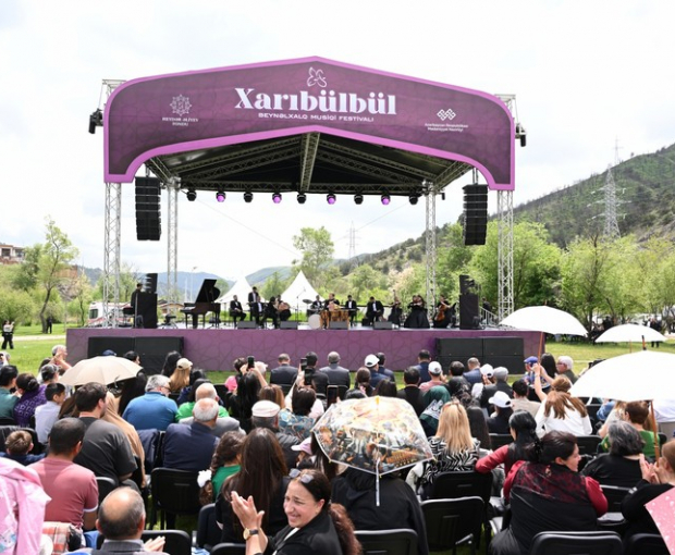 Музыкальный фестиваль "Харыбюльбюль" продолжился в Лачыне - ФОТО