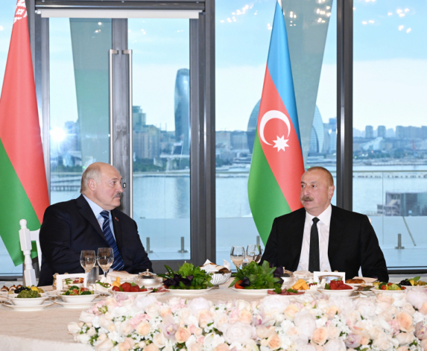 От имени Президента Азербайджана был устроен государственный прием в честь Александра Лукашенко - ОБНОВЛЕНО + ФОТО