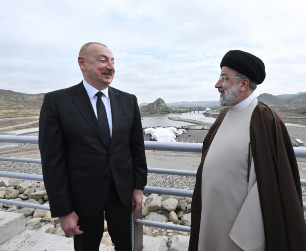 На азербайджано-иранской границе состоялась встреча Ильхама Алиева и Сейеда Ибрахима Раиси - ОБНОВЛЕНО - ФОТО