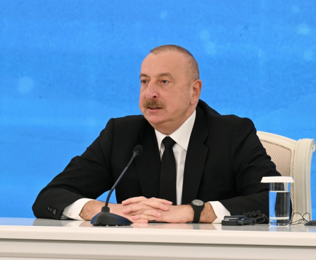 Ильхам Алиев: Открытие гидроузла "Гыз Галасы" и ввод в эксплуатацию гидроузла "Худаферин" являются историческим событием