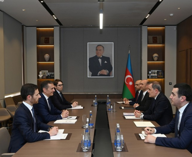 Глава МИД Азербайджана встретился с новым послом Италии - ФОТО