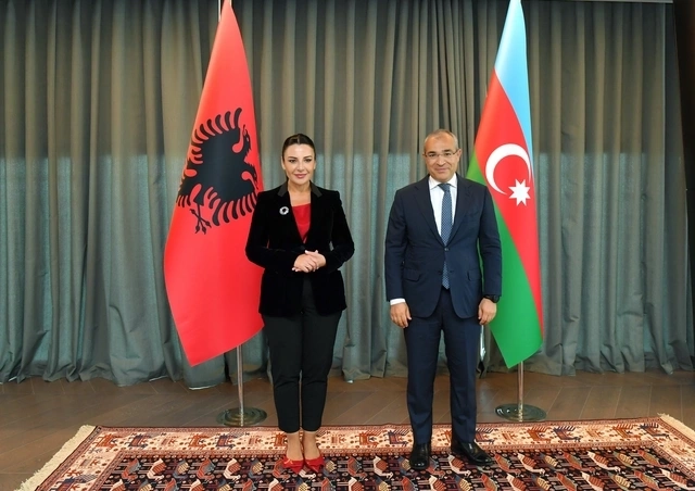 Микаил Джаббаров обсудил с заместителем премьера Албании поощрение инвестиций - ОБНОВЛЕНО + ФОТО