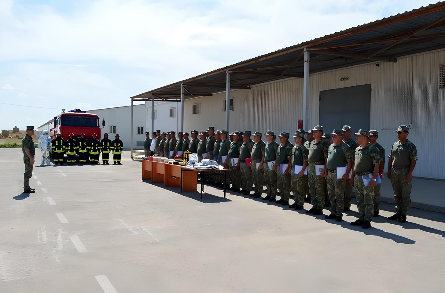 Проведены учебно-методические сборы с начальниками команд противопожарной защиты - ВИДЕО