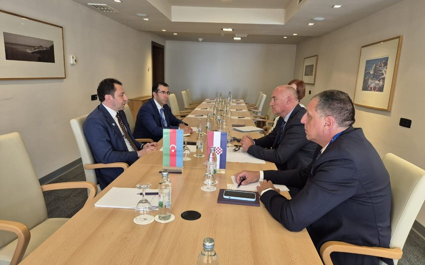 Замглавы МИД Азербайджана посетил с рабочим визитом Хорватию - ФОТО