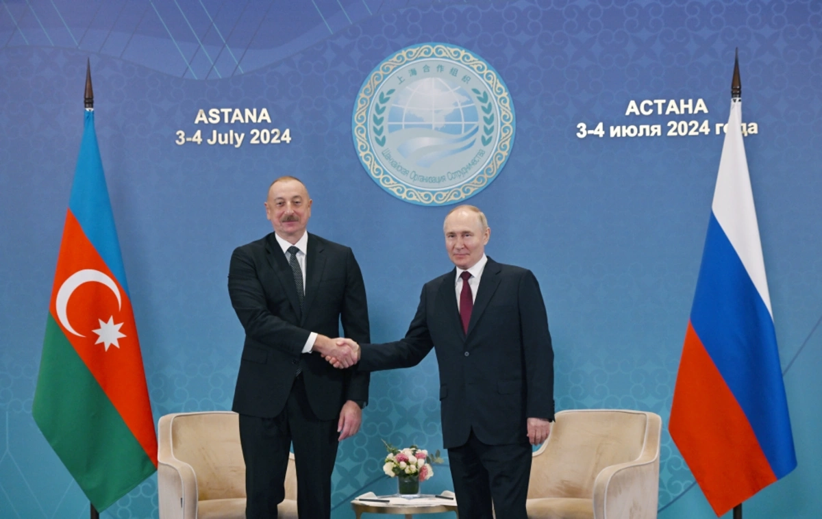 В Астане состоялась встреча Ильхама Алиева и Владимира Путина - ВИДЕО