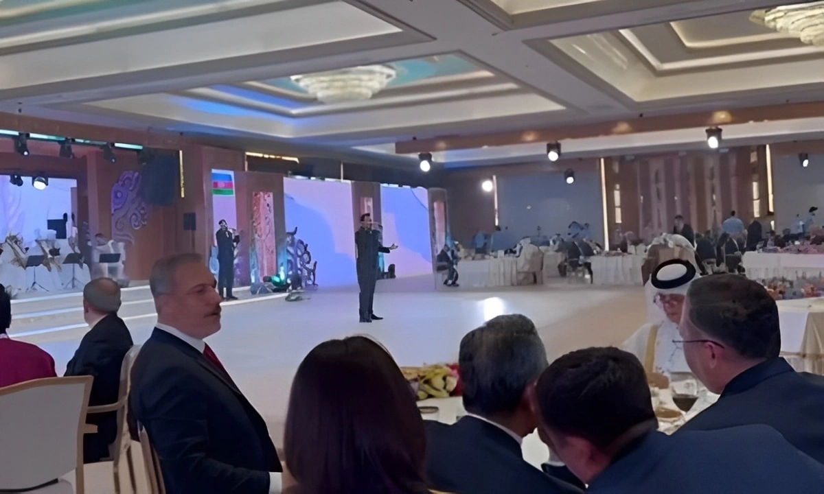 В Астане на приеме, в котором принял участие Президент Ильхам Алиев, была исполнена песня Ey Vətən - ВИДЕО