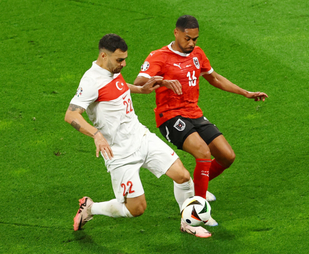 Евро-2024: Турция обыграла Австрию и вышла в в 1/4 финала