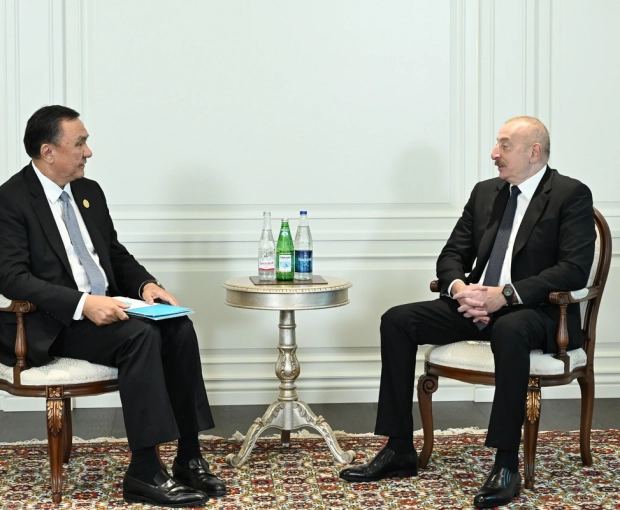 Президент Ильхам Алиев принял в Шуше генсека Организации тюркских государств