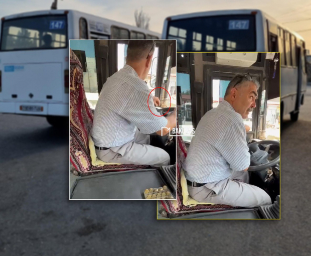 Возмутительное поведение водителя автобуса №147 шокировало пассажиров - ВИДЕО